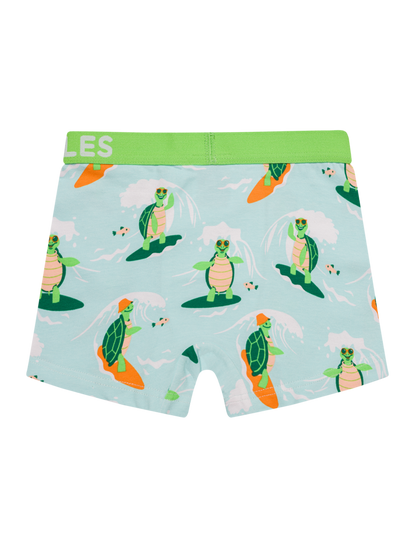 Boys' Boxers Turtle the Surfer