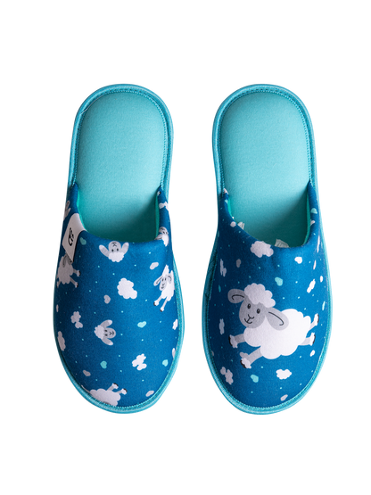 Slippers Sheep & Clouds