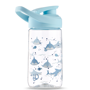 Water Bottle Grey Shark 470ml