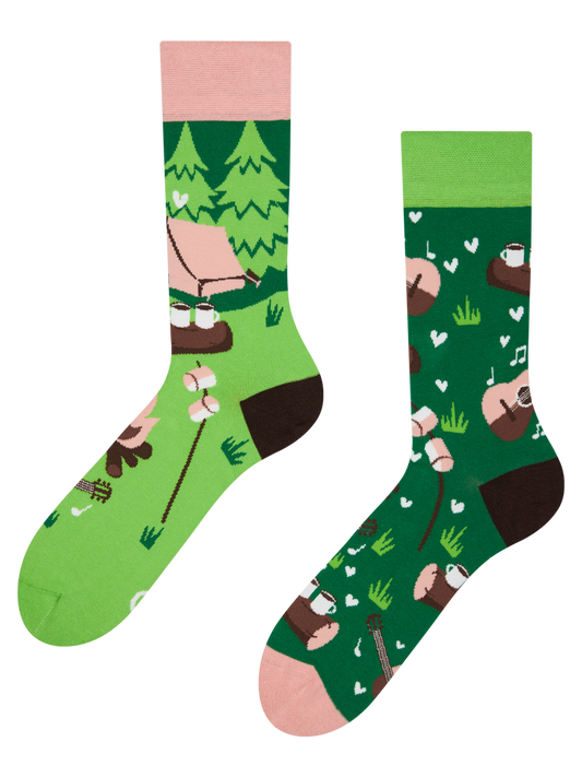 Regular Socks Love in Nature