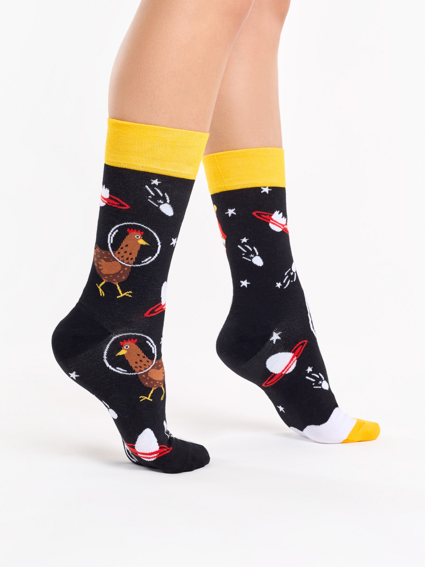 Regular Socks Hen Astronaut