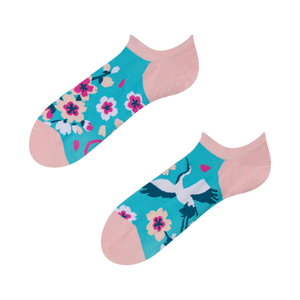 Sneaker Socks Sakura & Heron