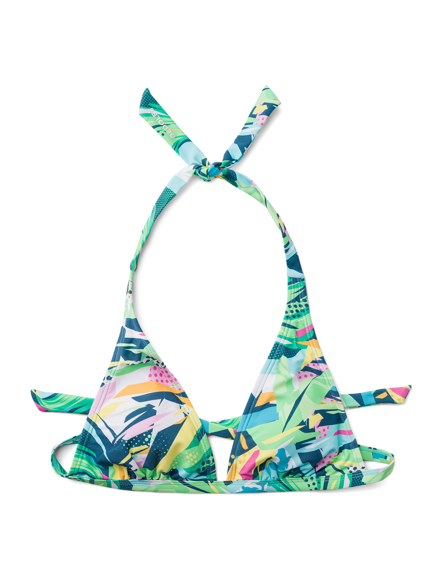 Triangle Bikini Top Pop Art