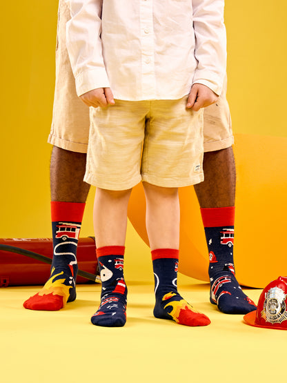 Kids' Socks Firefighter