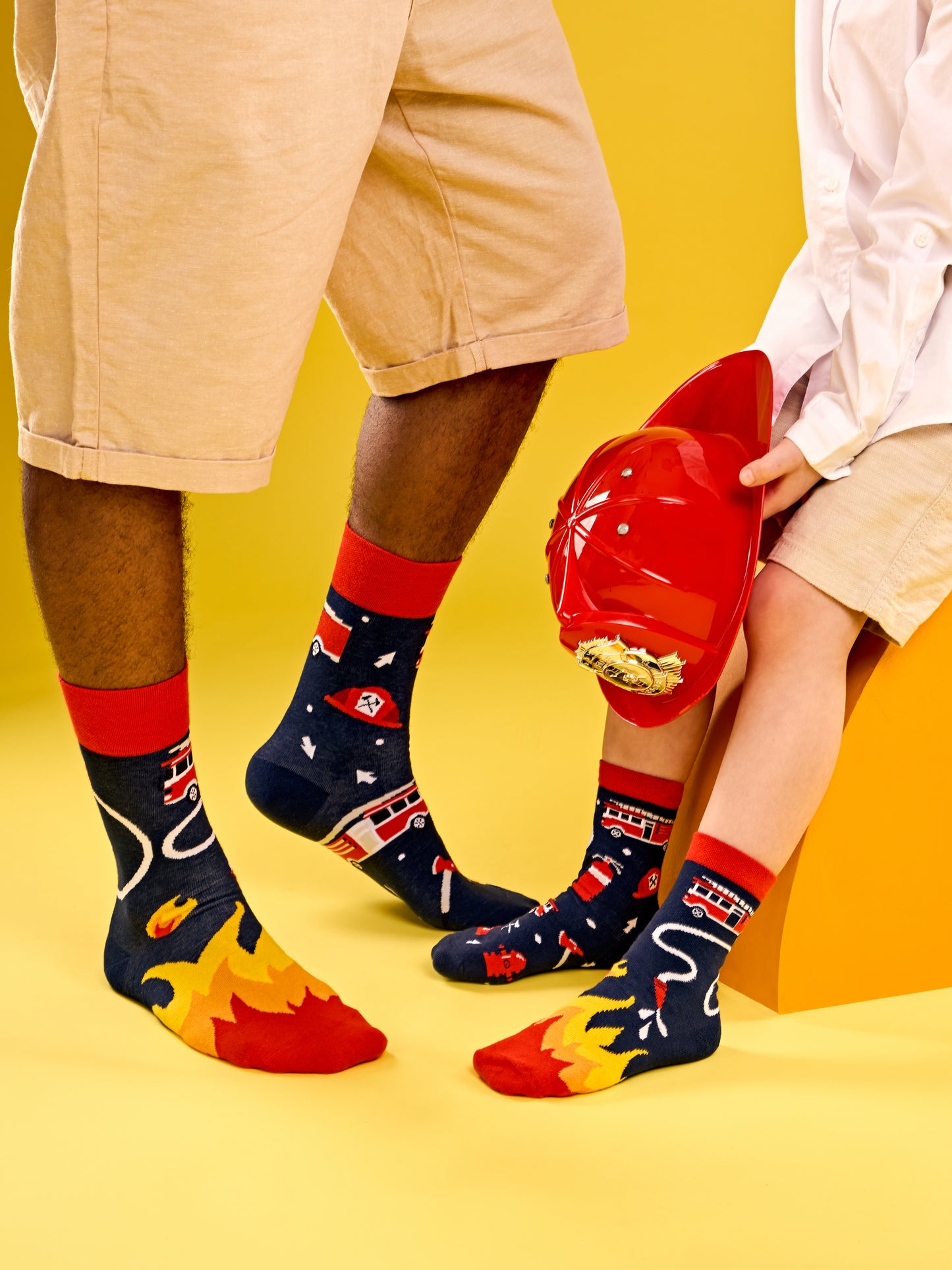 Kids' Socks Firefighter