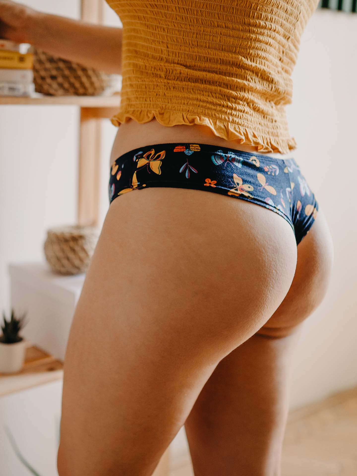 Women's Brazilian Panties Butterflies