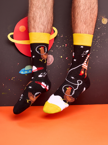 Regular Socks Hen Astronaut