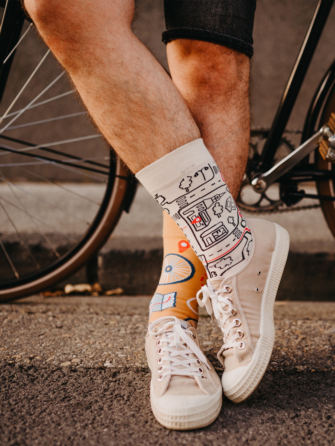 Regular Socks City Bike