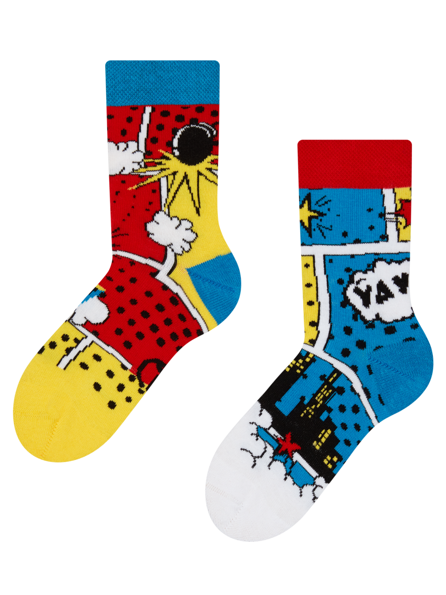 Kids' Socks Colorful Comics