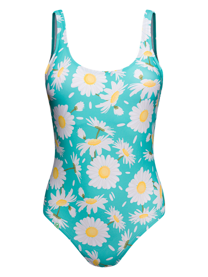One-piece Swimsuit Summer Daisy