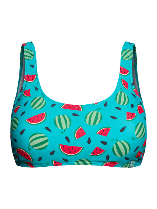 Bralette Bikini Top Watermelon Season
