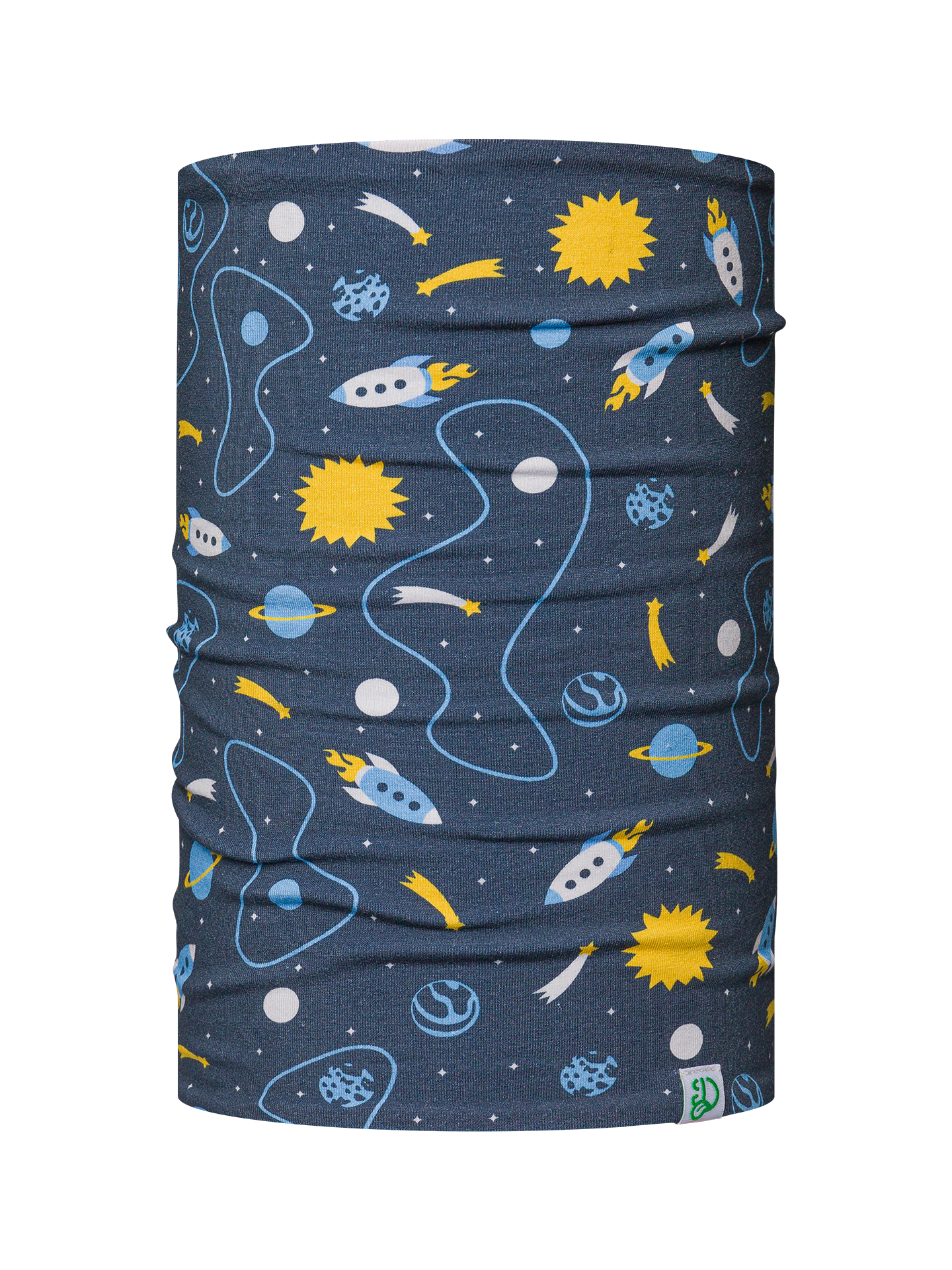 Kids' Light Beanie & Neck Warmer Set Rocket & Space