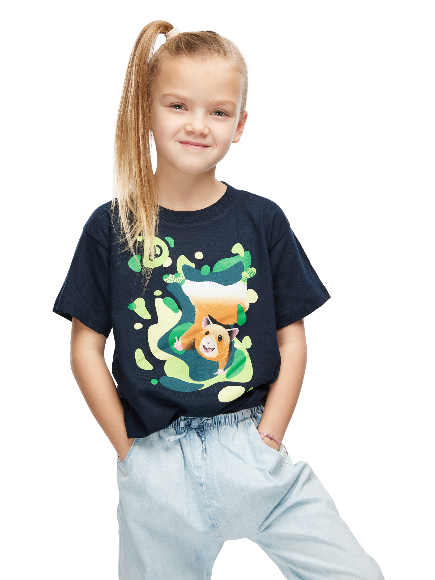 Kids' T-Shirt Breakdance Hamster