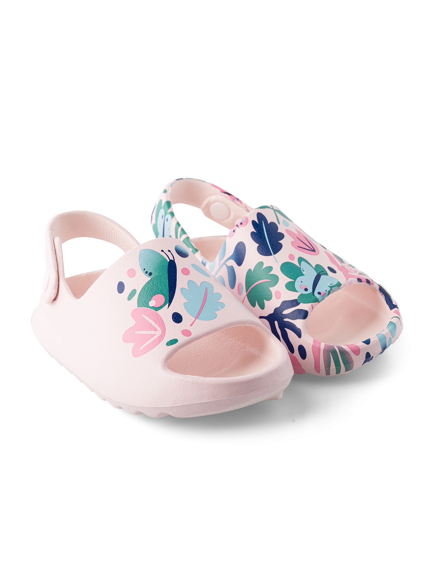 Baby Chunky Clogs Leaves & Butterflies