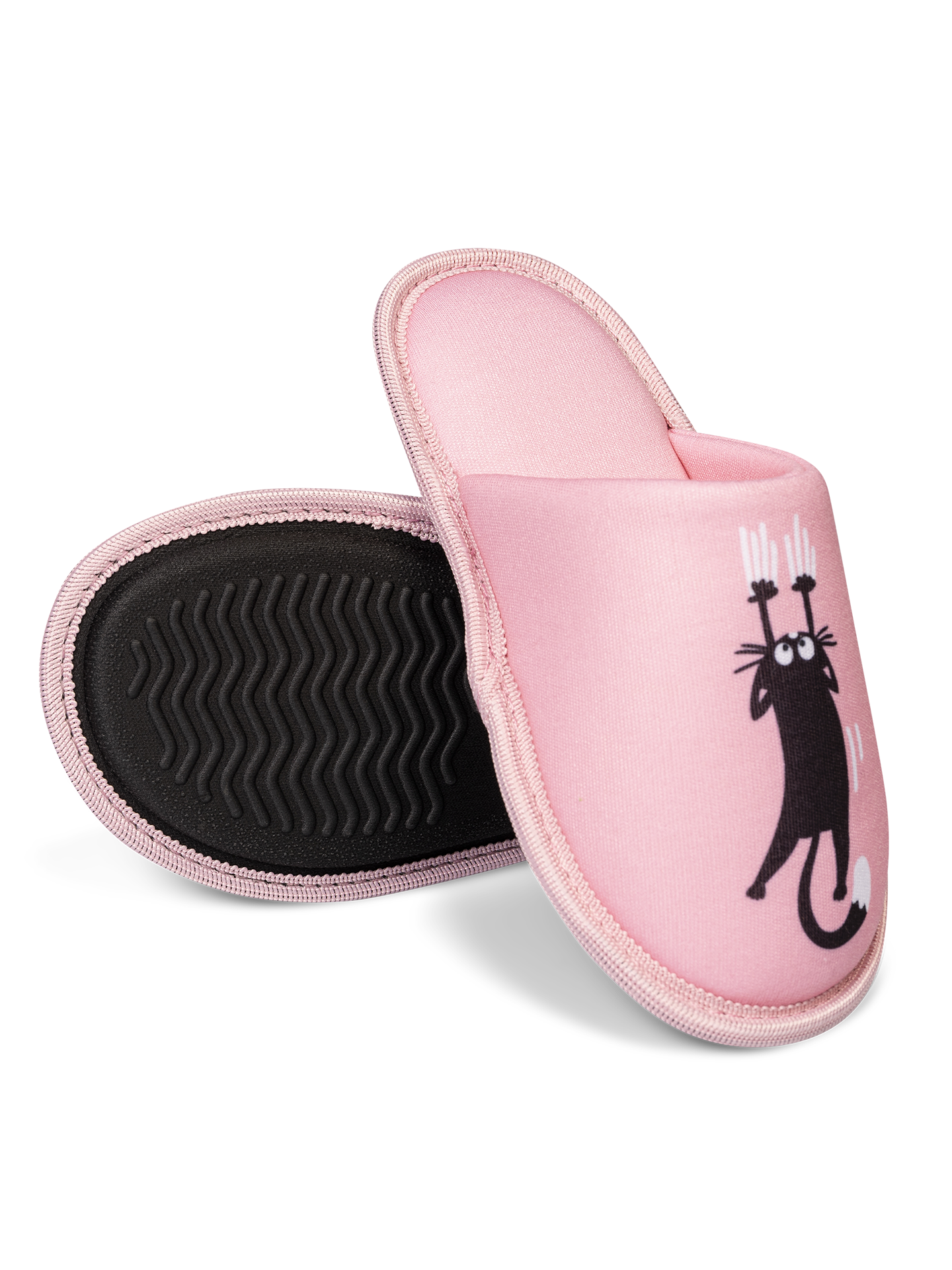 Kids' Slippers Pink Cats