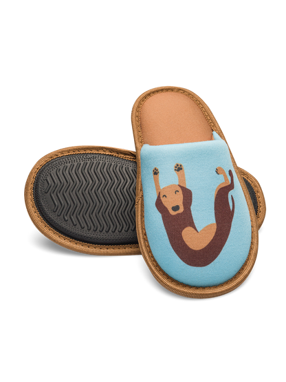 Kids' Slippers Dachshund