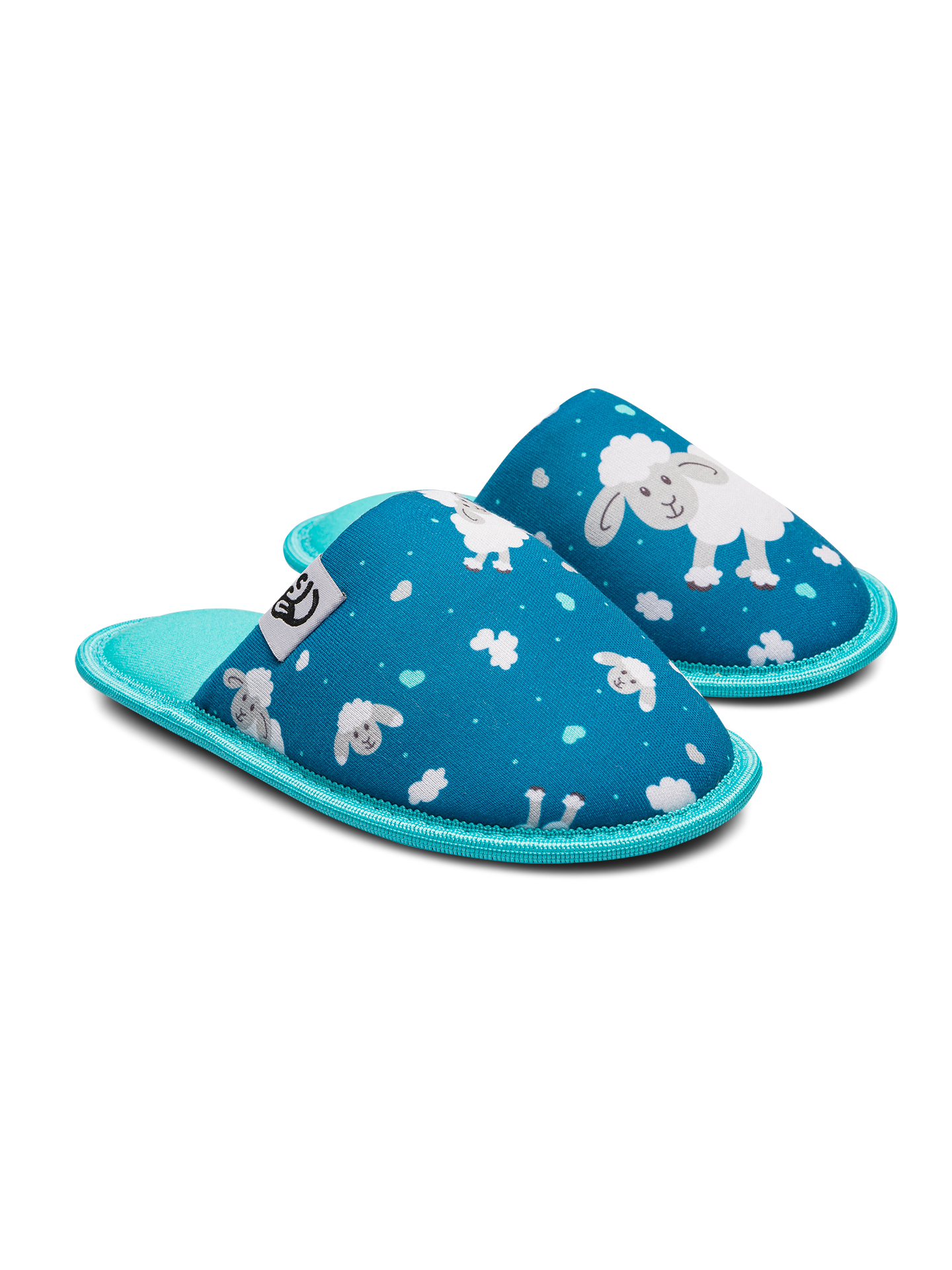 Kids' Slippers Sheep & Clouds