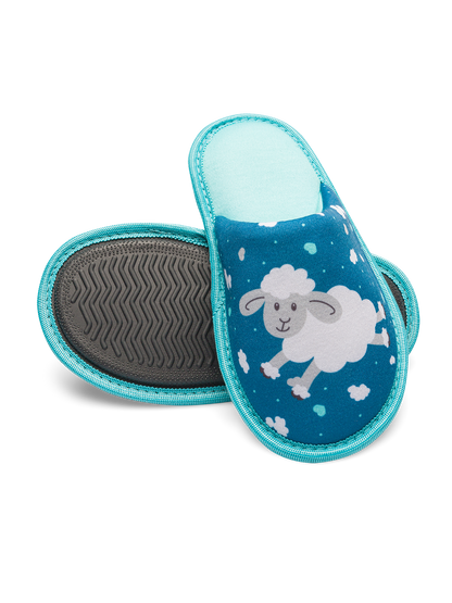 Kids' Slippers Sheep & Clouds