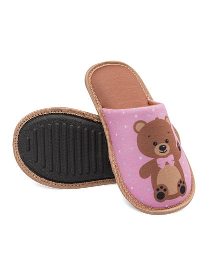 Kids' Slippers Teddy Bear