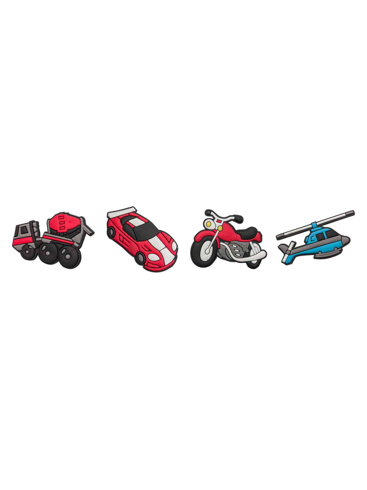 Kids' Removable Pins 4-Pack Vehicles