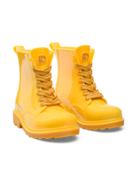Gold Yellow Kids' Rain Boots