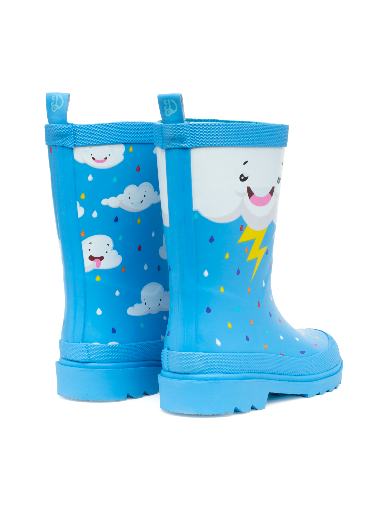 Kids' Rain Boots Rainy Clouds