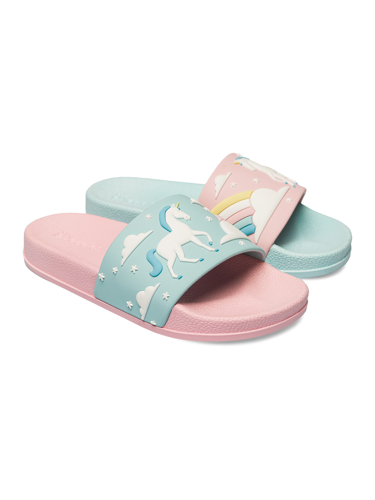 Kids´ Slides Unicorn & Rainbow