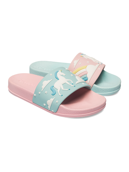 Kids´ Slides Unicorn & Rainbow