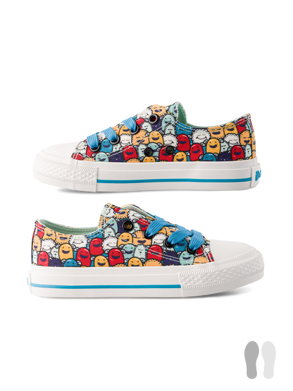 Kids' Canvas Shoes Funny Monsters