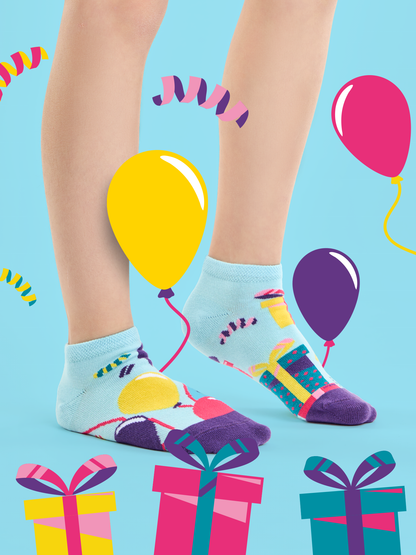 Kids' Ankle Socks Party