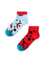 Kids' Ankle Socks Ladybugs & Dots