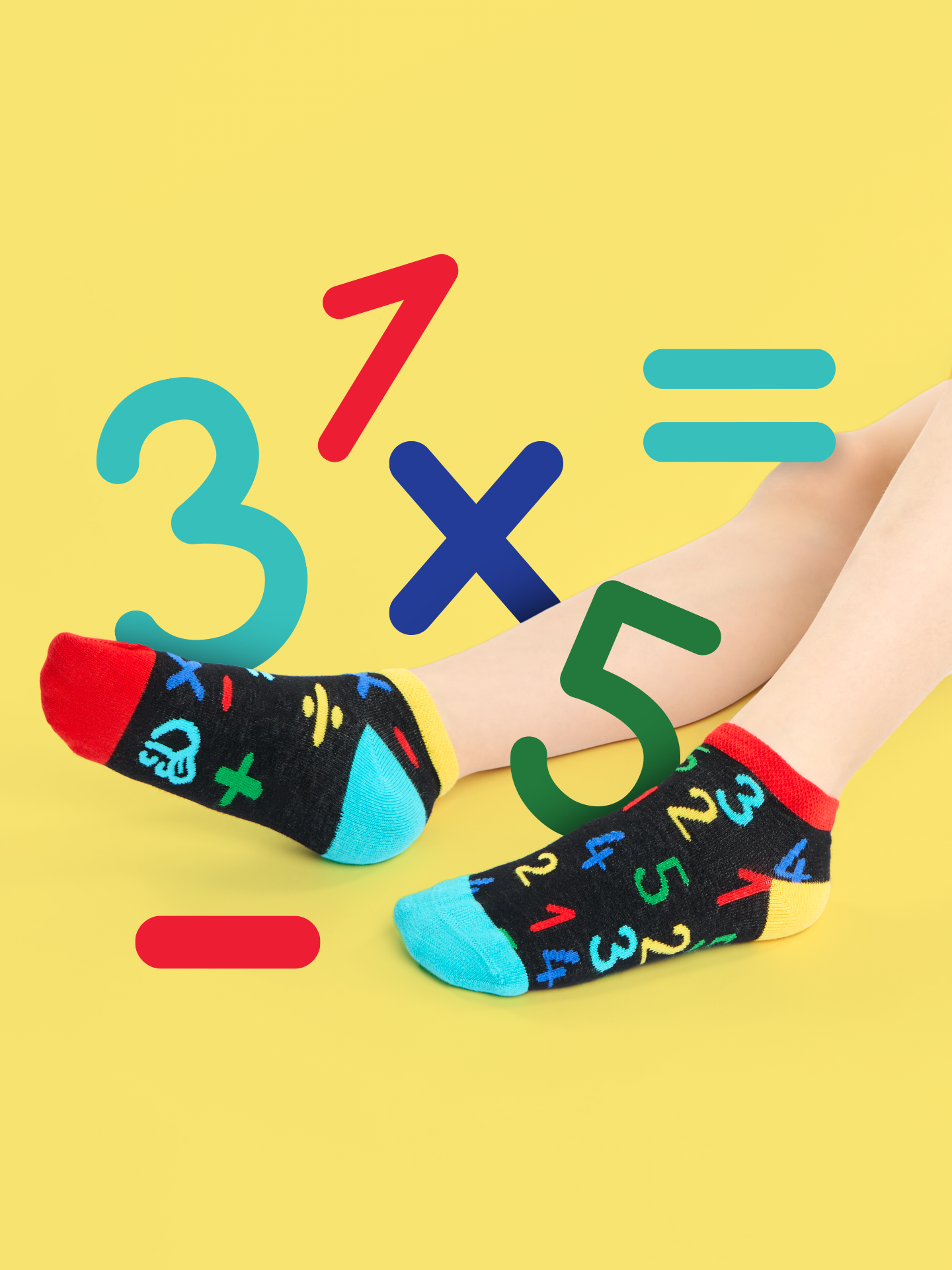 Kids' Ankle Socks Numbers