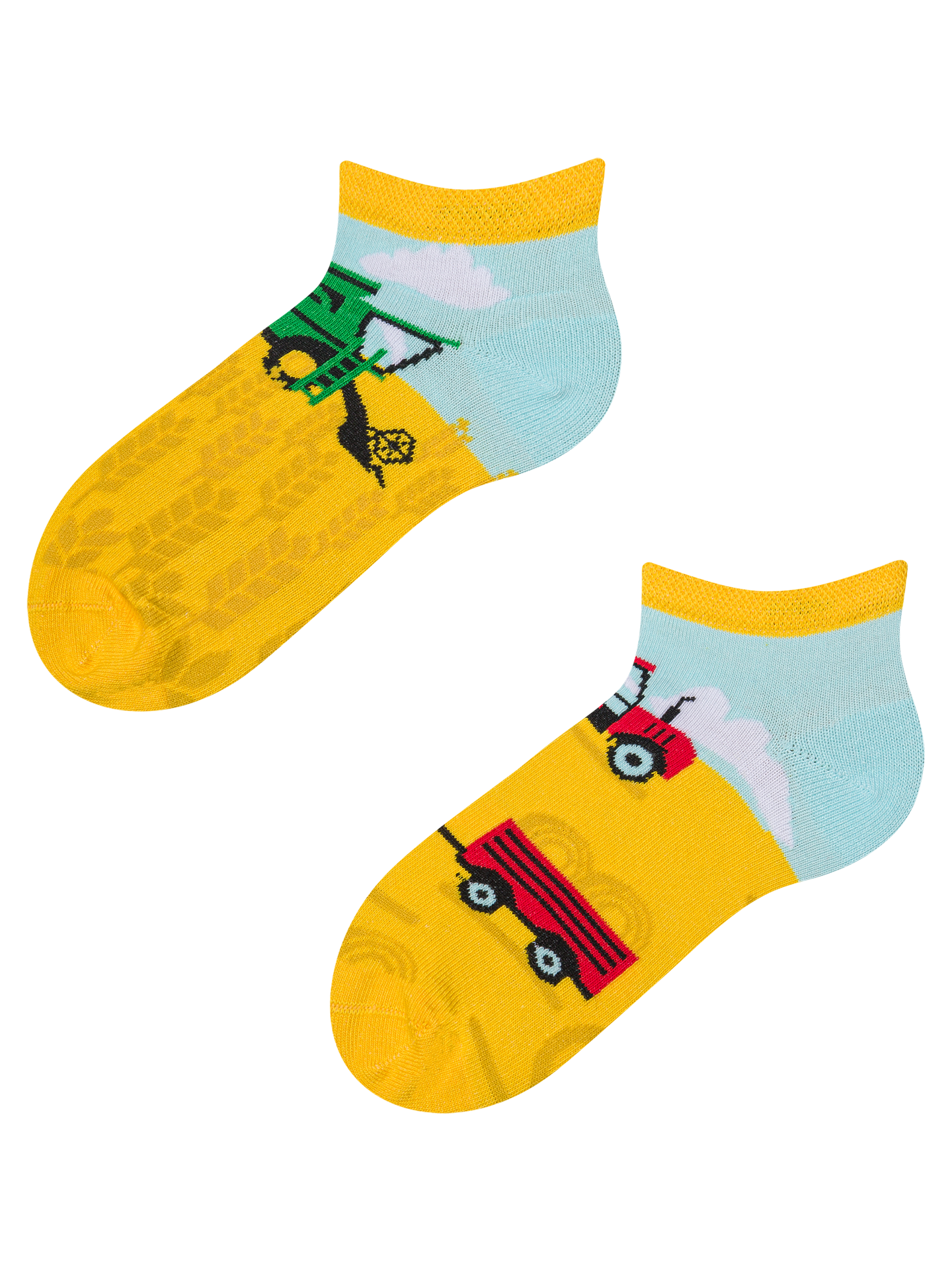 Kids' Ankle Socks Tractor