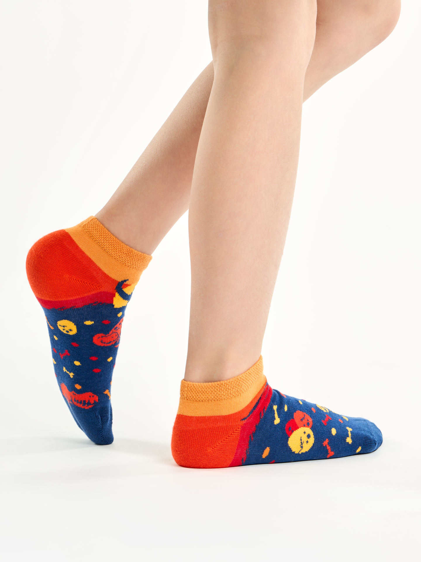 Kids' Ankle Socks Dinosaur World