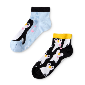 Kids' Ankle Socks Winter Penguin