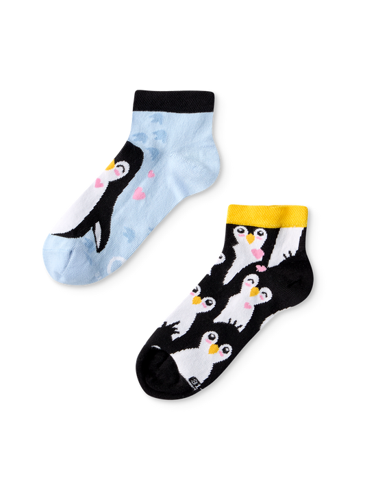 Kids' Ankle Socks Winter Penguin