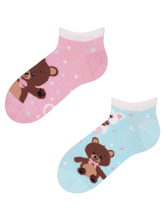 Kids' Ankle Socks Teddy Bear