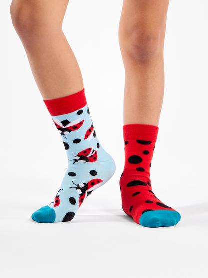 Kids' Socks Ladybugs & Dots
