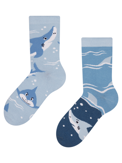 Kids' Socks Grey Shark