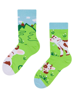 Kids' Socks Happy Cow