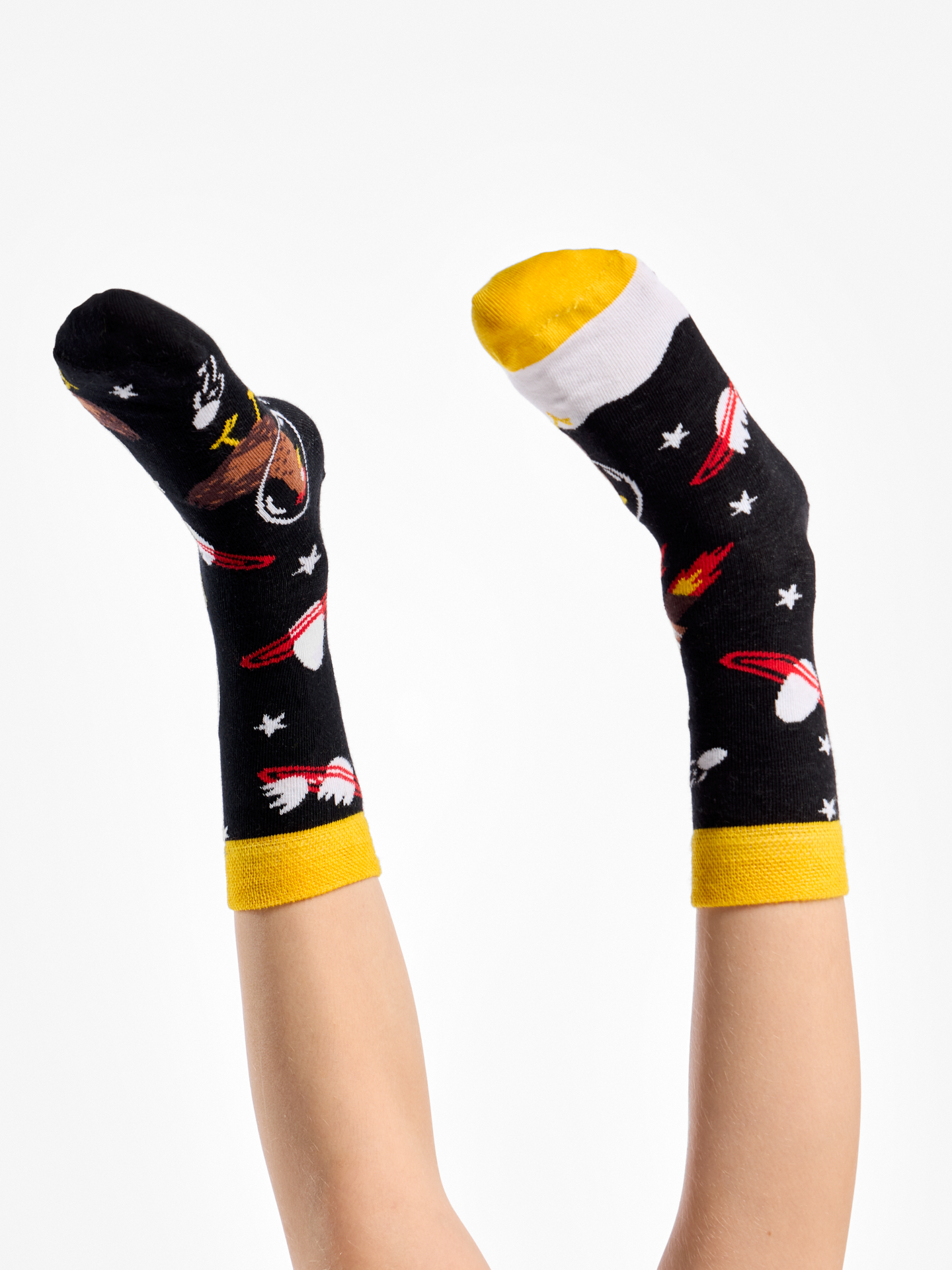 Kids' Socks Hen Astronaut