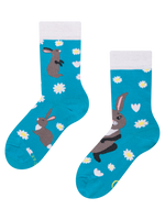 Kids' Socks Bunny & Flowers
