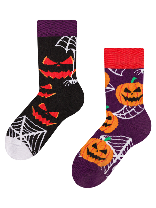 Kids' Socks Scary Pumpkin