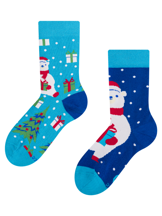 Kids' Socks Christmas Bear