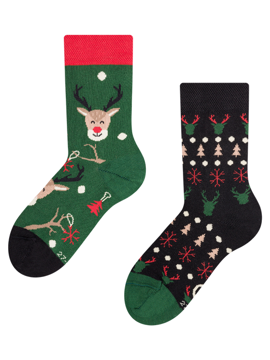 Kids' Socks Christmas Reindeer