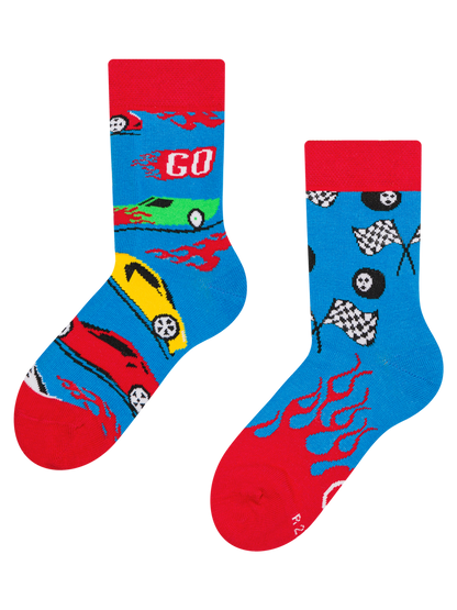 Kids' Socks Fast Cars