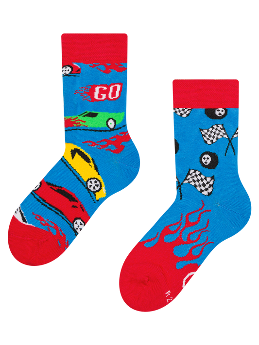 Kids' Socks Fast Cars