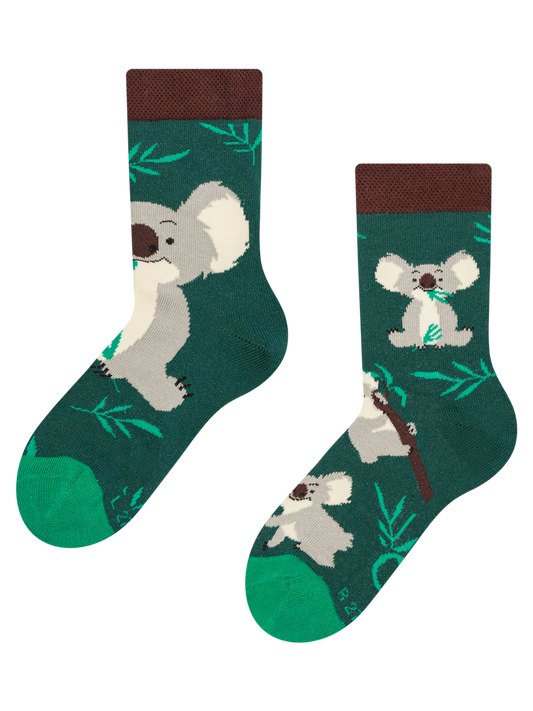 Kids' Socks Koala & Leaves