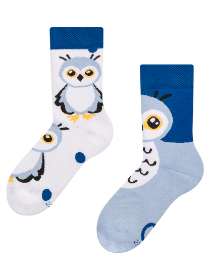 Kids' Warm Socks Snow Owl