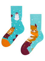 Kids' Warm Socks Winter Squirrel